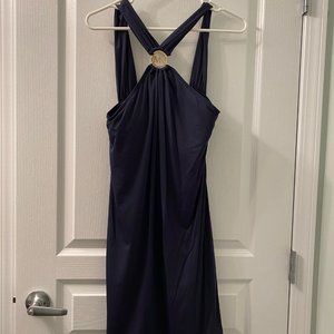 Michael Kors Beach Coverup Navy Blue Medium